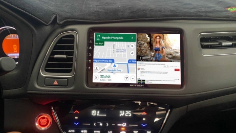 Màn hình DVD Android Honda HRV 2018 - nay | Gotech GT8 